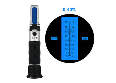 0-40% bens portáteis do Refractometer do ATC da ureia do carro com focalização manual ajustável