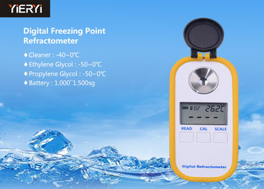 Refractometer de Digitas do bolso do ponto de congelação para a escala do Temp da bateria de carro -40°C-0°C