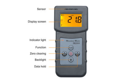4 medidor Handheld da umidade do Pin Digitas, elevada precisão concreta do medidor da umidade