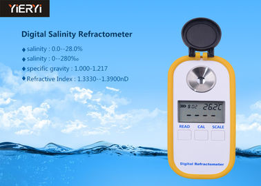 Refractometer durável de Digitas do bolso/Refractometer medidor de Brix para a monitoração do Seawater do aquário