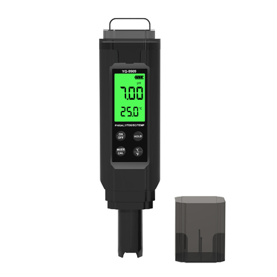 YIERYI YG-9909 Teste digital de qualidade da água 5 em 1 Teste de pH de alta precisão para jardim agrícola