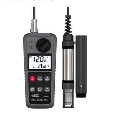 Medidor de Oxigênio Dissolvido com Sensor de Indexação Óptica de Alta Precisão, Design com Sonda Externa e Medidor de Qualidade de Água Portátil Compacto