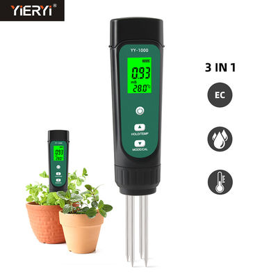 Medidor da temperatura da umidade do EC de Digitas do verificador de umidade do solo da ferramenta da exploração agrícola