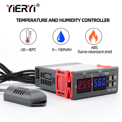 C.A. 110V 220V do higrômetro do termômetro de Digitas do controle de umidade da temperatura