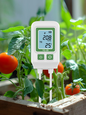 Plastico YIERYI YG-09 Medidor de fertilidade do solo / Npk Tester de solo leve