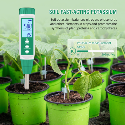 20cm Probe YIERYI Novo medidor digital para agricultura