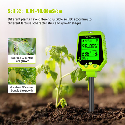 Medidor de umidade do solo digital portátil profissional para jardinagem
