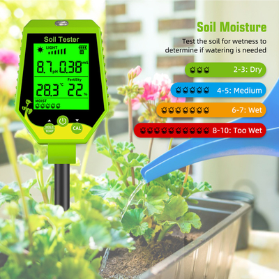 Medidor de umidade do solo digital portátil profissional para jardinagem