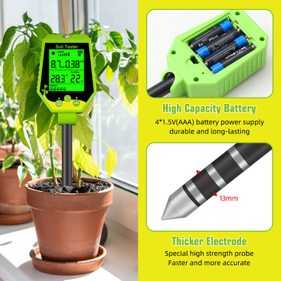 Medidor de umidade do solo digital portátil profissional para jardinagem