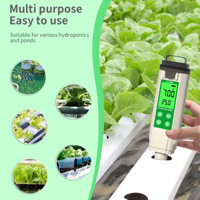 YiERYi YG-9908 4 em 1 Tester de Qualidade da Água PH / TDS / EC / Temperatura Multifuncional Pen de Teste Com Design Portátil de Alta Precisão