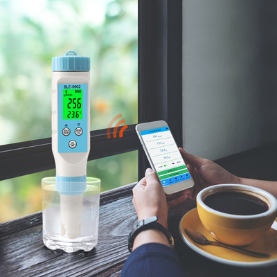 Medidor de pH 3 em 1 com Bluetooth ️ Medição precisa de EC e temperatura para a qualidade da água em piscinas, aquários e hidroponia