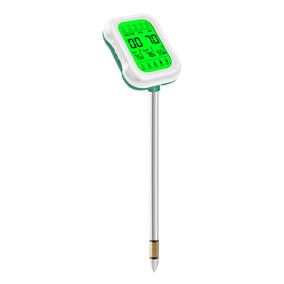 Yieryi 7-in-1 Soil Tester YY-1066L ¢ Testes profissionais de solo para pH, umidade, intensidade de luz e temperatura, fertilidade, umidade do ar, temperatura ambiente