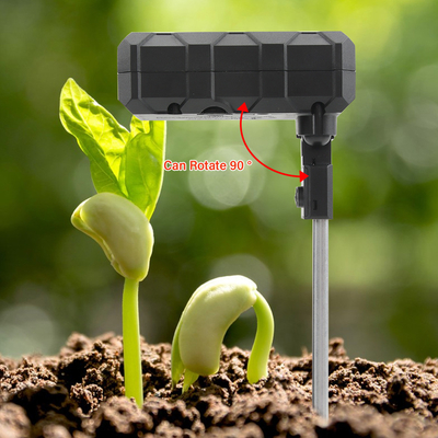 Detector de solo 6 em 1 -- pH, humidade, temperatura, luz, umidade, teste de fertilidade -- ideal para uso interior, exterior e jardim.