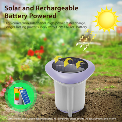 Detector de saúde do solo inteligente   Sensor a energia solar para análise de umidade, temperatura e fertilidade