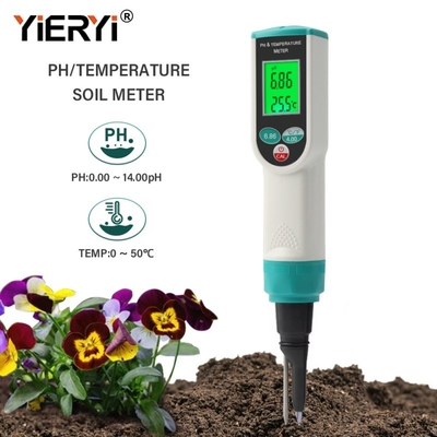 PH-2023 Tester de pH e Temperatura do Solo. Métro de pH digital de alta precisão para agricultura e jardinagem
