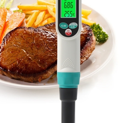 Medidor de pH e temperatura portátil para solo. Ideal para uso em jardim, fazenda e estufa