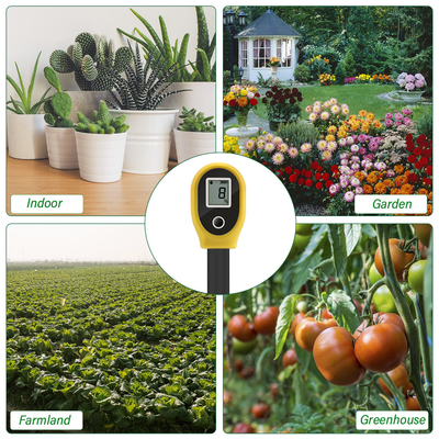Display LCD Medidor Digital de Umidade do Solo para Jardim e Plantas