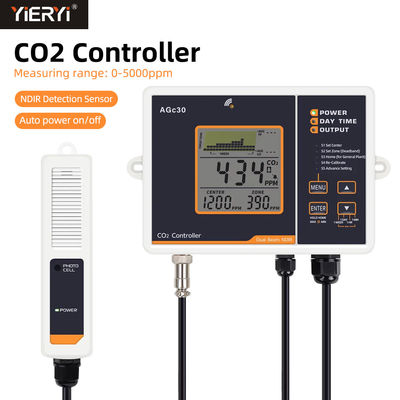 Sensor NDIR de CO2 de 5000 ppm com modo automático dia/noite