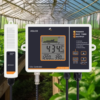 Controlador industrial de qualidade do ar para plantas e agricultura