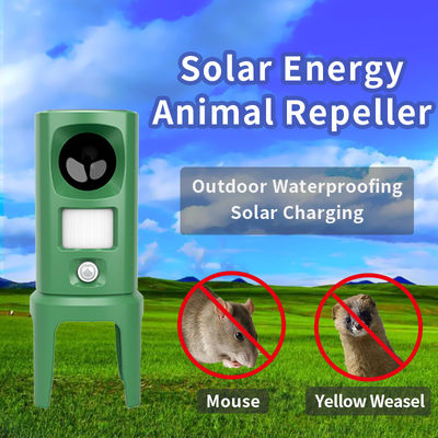 Repelente de animais por ultra-som solar para gramado de jardim
