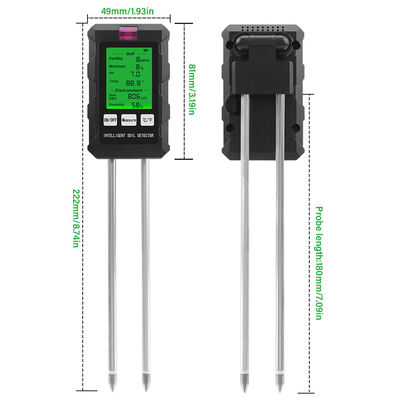6-IN-1 Tester de Solo: Sua Solução Tudo-em-Um para Gestão de Saúde de Plantas