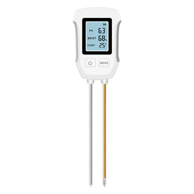Testador de Solo: Medidor 3-em-1 de pH, Umidade e Temperatura para Plantas Saudáveis