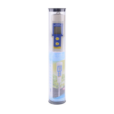 Medidor de EC e Temperatura do Solo - Medidor à prova d'água 2 em 1 com faixa de 0,00 - 4,00 mS/cm, para Jardim/Hidroponia/Plantas de Interior
