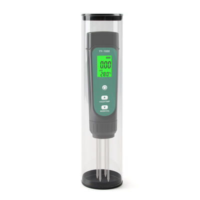 Kit Testador de Solo 3 em 1 - EC (0.01-20.00ms/cm), Medidor de Umidade e Temperatura para Jardim e Hidroponia