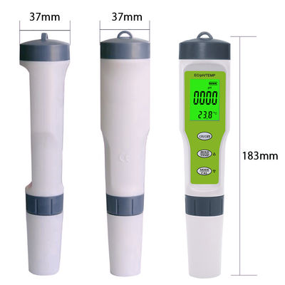3 - em - 1 Tester de Qualidade da Água - pH/CE/Temp Meter com ATC para Domicílio, Aquário e Laboratório