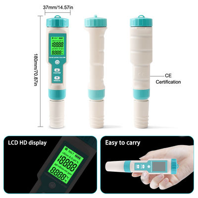 7 - em - 1 Tester de Qualidade da Água - EC/Salinidade/TDS/Temp/pH/ORP/S.G Meter para Aquicultura, Casa e Laboratório