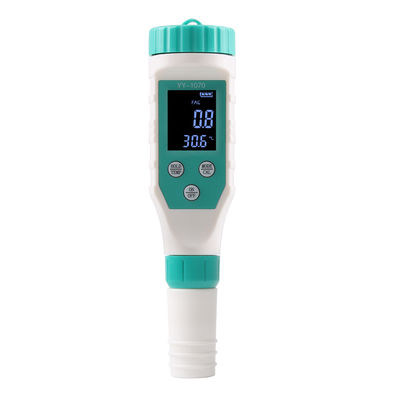 7 - in - 1 Water Quality Tester - FAC/pH/ORP/Salinity/TDS/EC/Temp Meter for Aquaculture, Home & Lab