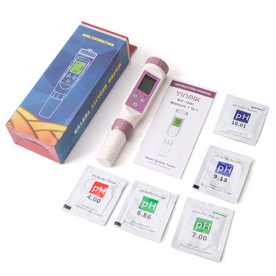 Smart 7 em 1 Bluetooth Tester de Qualidade da Água - pH/EC/TDS/ORP/Salt/S.G/Temp Meter para Domicílio, Laboratório e Aquicultura