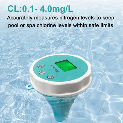 Analisador Digital de Água Multi-Parâmetro pH/CE/TDS/CL/ORP/Temp Medidor Inteligente 6 em 1 para Piscina