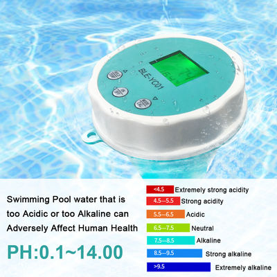 Analisador Digital de Água Multi-Parâmetro pH/CE/TDS/CL/ORP/Temp Medidor Inteligente 6 em 1 para Piscina