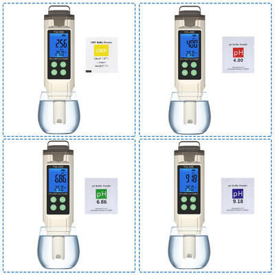 Analisador de qualidade da água PH/ORP/Hidrogénio/Temperatura All-in-One Tester de água