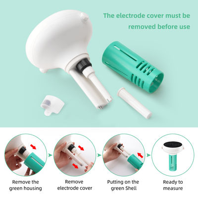 Medidor de pH de piscina flutuante sem fio Zigbee WiFi com energia solar para piscinas