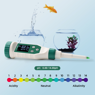 Detector de PH digital sem fio Bluetooth Medidor de PH para alimentos, carne, queijo Cosméticos Versátil e preciso