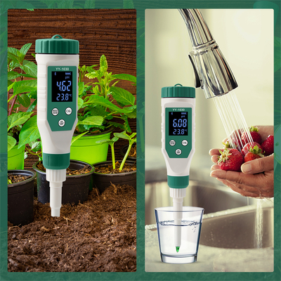 Detector de PH digital sem fio Bluetooth Medidor de PH para alimentos, carne, queijo Cosméticos Versátil e preciso