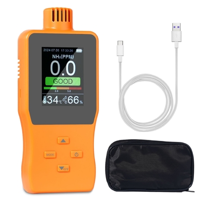 Detector de Monitoramento de Temperatura e Umidade de Gás Amônia para Medições Precisas