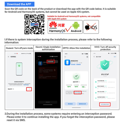 Sensor de solo 8 em 1 para Android NPK PH Umidade EC Medidor de Salinidade