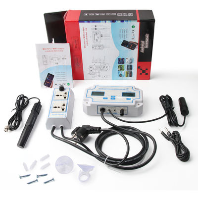 Tuya Online Salinity Meter with 0~199.9ppt Range and 0~14.0pH Multiparameter Water Quality Tester for Mariculture and Aquarium