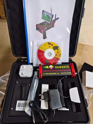 HAWKEYE GR-1000 Plus Long Range Underground Metal Detector With 16M Depth Multi-Metal Identification And Real-Time Display
