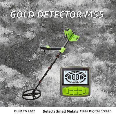 M55 Gold Metal Detector With 7kHz Frequency And >20cm Sensitivity For Underground Detection With Digital Display