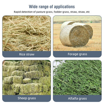 TK100H Portable Digital Hay Moisture Meter with High Precision and Stainless Steel Construction for Agriculture and Industrial Use