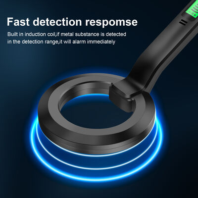 Scanner de Metal Portátil com Varredura de 360°, Tela LCD e Carcaça ABS para Detecção de Alta Sensibilidade
