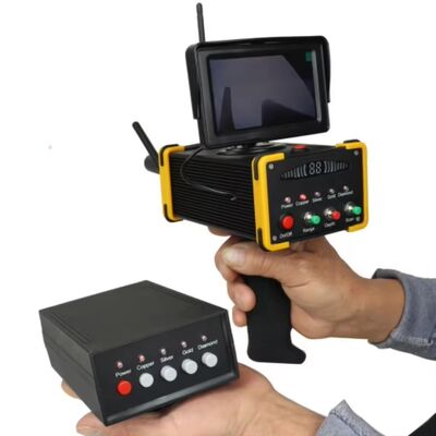 Detector de Metais de Longo Alcance e Alta Precisão com Bateria de Lítio Recarregável para Detecção de Ouro, Prata e Cobre