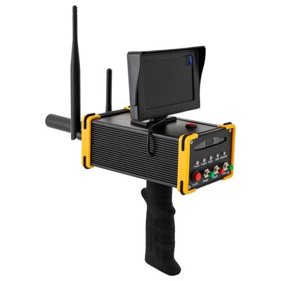 Detector de Metais de Longo Alcance e Alta Precisão com Bateria de Lítio Recarregável para Detecção de Ouro, Prata e Cobre
