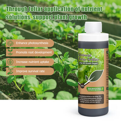 250 ml de fertilizante foliar universal de alta precisão para estimulador do crescimento das plantas e teste universal