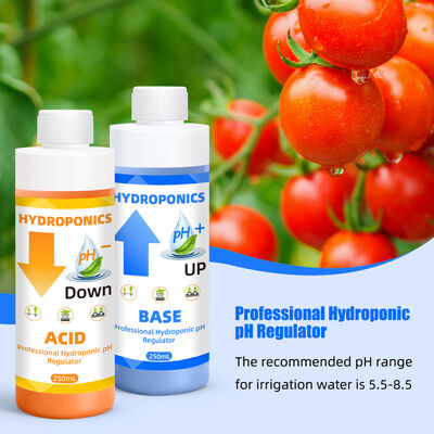 Kit de Ajuste de pH Hidropônico com Capacidade de 250mL para Absorção Ótima de Nutrientes pelas Plantas e Fórmula Estável