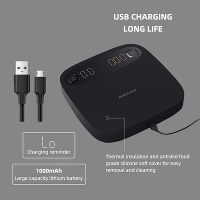 Balança Eletrônica Digital para Café com Tela Sensível ao Toque, Precisão de 0,1g e Balança de Cozinha Recarregável por USB